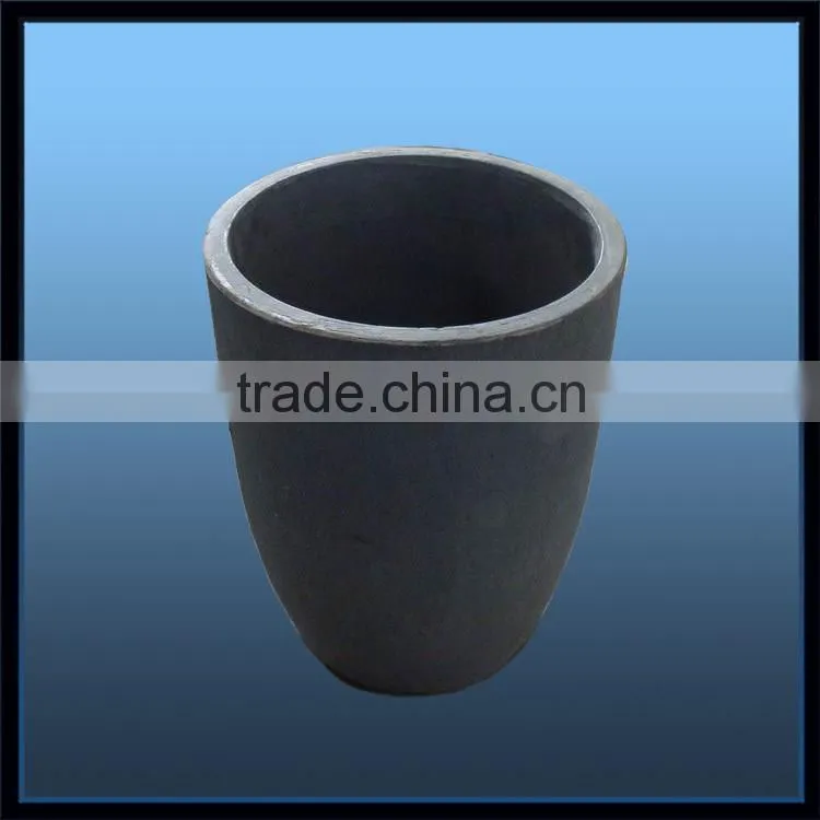 Kessen ceramic graphite crucible,sic crucible,silicon carbide crucible for melting aluminium