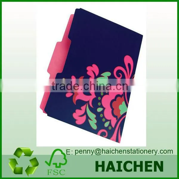 5-Tab Assorted Designs Paper Dividers
