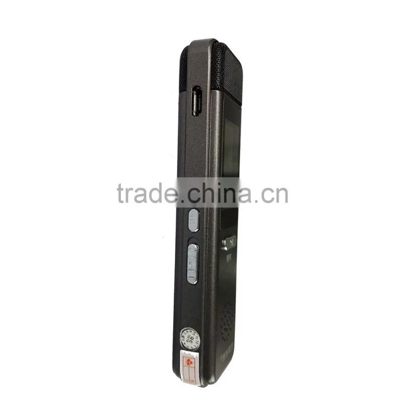 Black OLED 480maH Micro Hidden Digital Voice Recorder Pen Model Q7