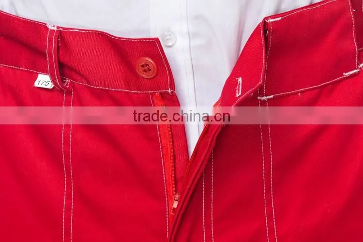 red Nessan maintainer uniforms workwear
