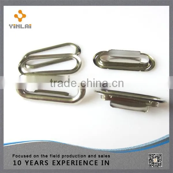 25mm iron oval groove buckle
