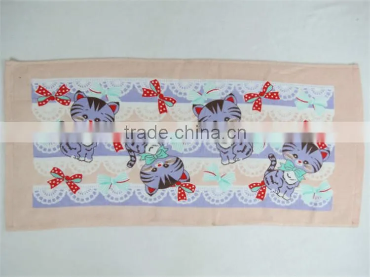 cotton custom print towel for bath towel made in china SP-126-3