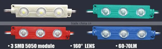 3 5050 pixel waterproofing rgb smd led module