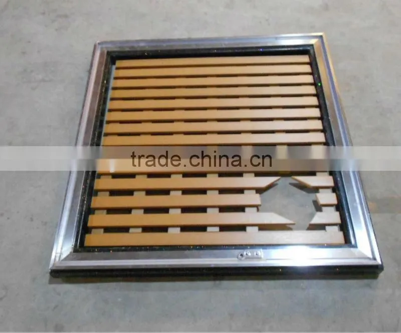 304 Stainless Steel Square Hinged Shower Stall(KK8010)