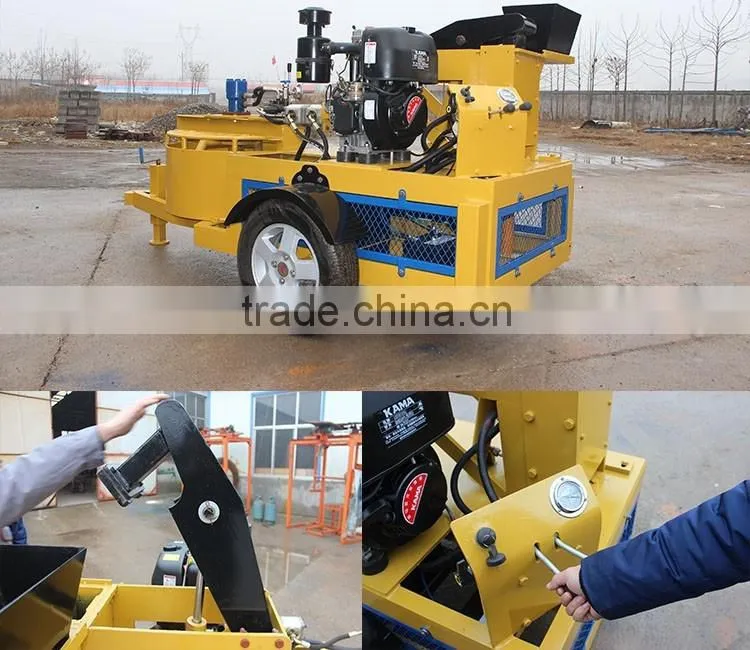 WANTE BRAND WT1-20M Moving interlock block machine for Cation Fair upsell