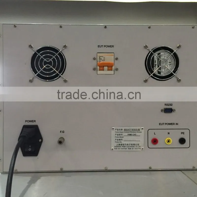 Multifunction lighting Surge tester meet the IEC61000-4-4, IEC61000-4-5 ,IEC61000-4-2,Standards