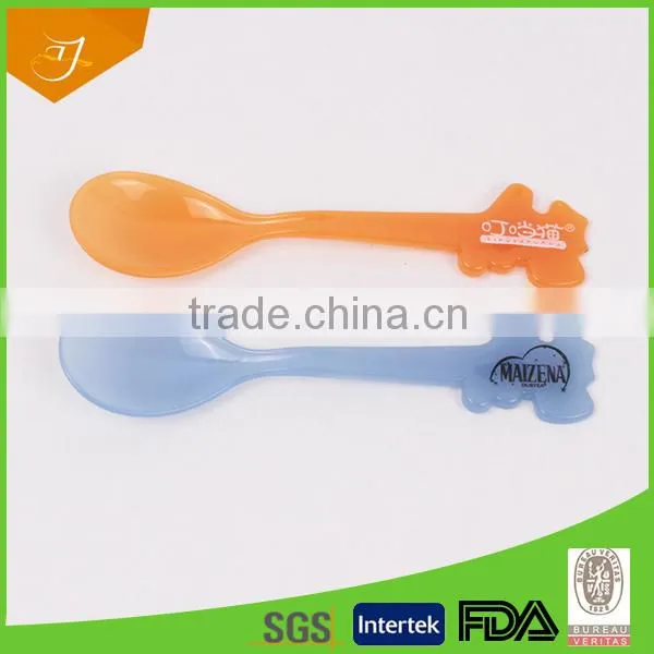 Eco-friendly color changing spoon, food grade PP Thermo-sensitive color changing spoon