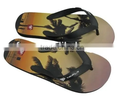 2016 new design men fashion flip flops