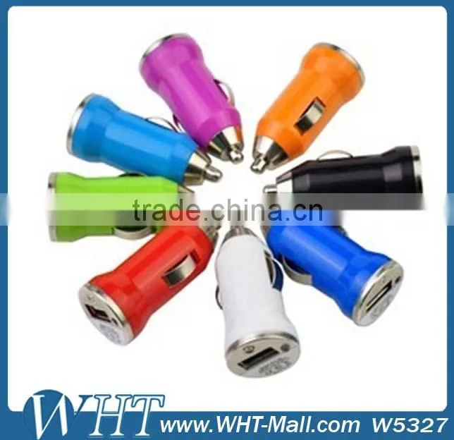Mobile Phone Mini USB Charger for iPhone, for Samsung, for HTC Car Charger