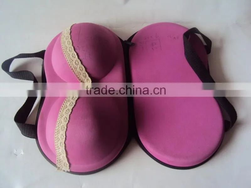 durable eva travel bra carrying case