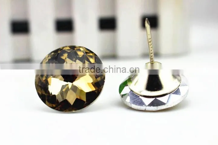 grey crystal buttons for wedding dress