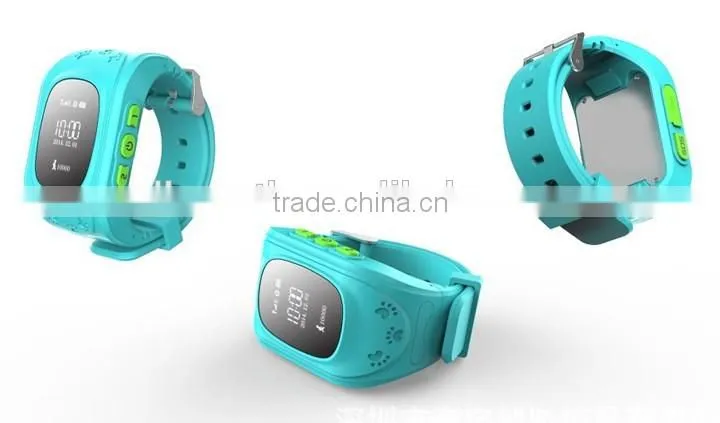 sos button real time tracking bluetooth watches child/elderly/kids gps tracker bracelet prisoner