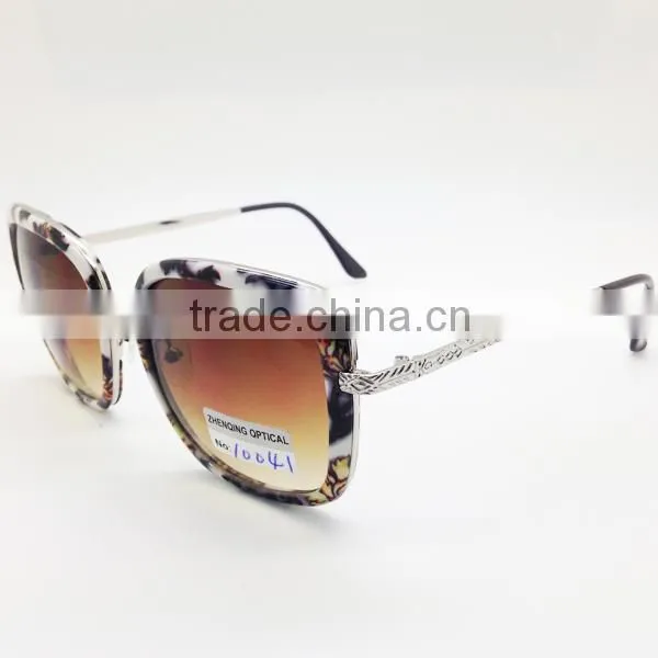 Top end vintage steampunk sunglasses mirror lens polarized eyewear men/women metal sunglasses