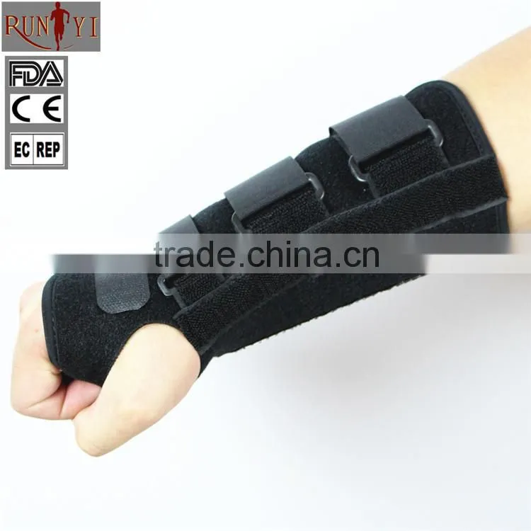 BREATHABLE MEDICAL WRIST SUPPORT BRACE SPLINT CARPAL TUNNEL ARTHRITIS SPRAIN