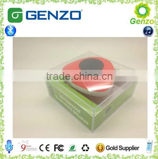 Hot sale Triangle shape Sucking IPX4 Mini Waterproof Bluetooth Speaker