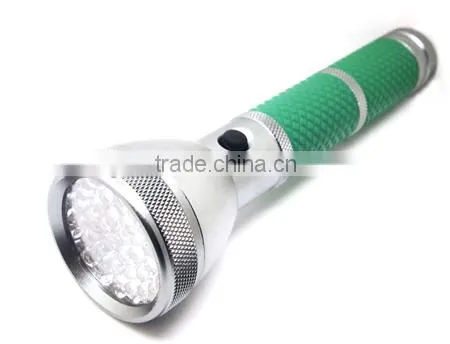 TE073 2015 Promotion super power Aluminum zoom in and out 41LED Flashlight