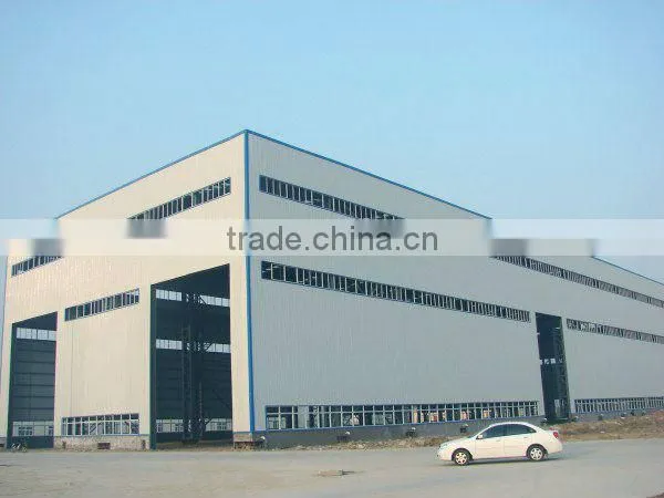 Light Steel Prefabricated Warehouse / Prefabricated Workshop