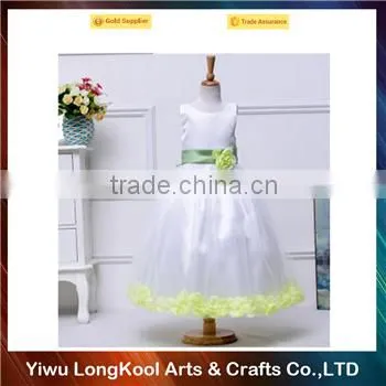 New arrival hot sale flower baby girl wedding tutu dress