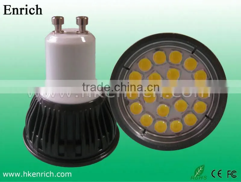 24pcs gu10 smd 5050 led spot lighting