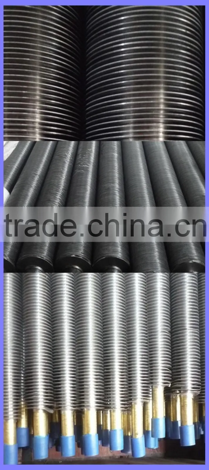 High quality cheap L type fin type copper tube aluminum fin evaporator