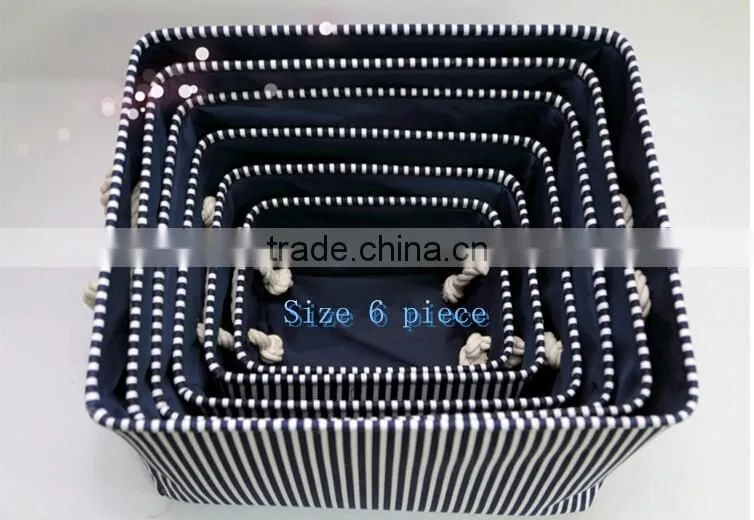 YIWU RODA 100% Canvas fabric can be washed folding storage box
