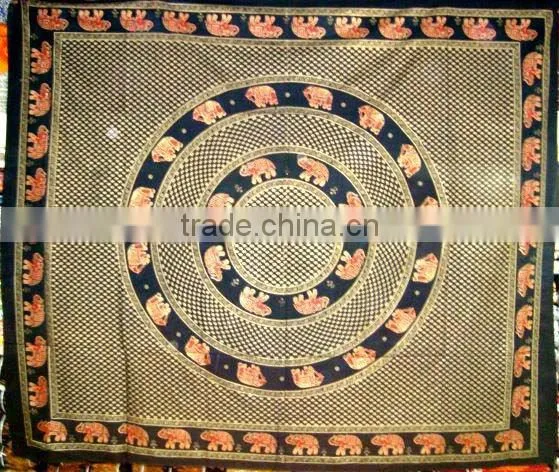 Lizard Design Cotton Bed Spreads