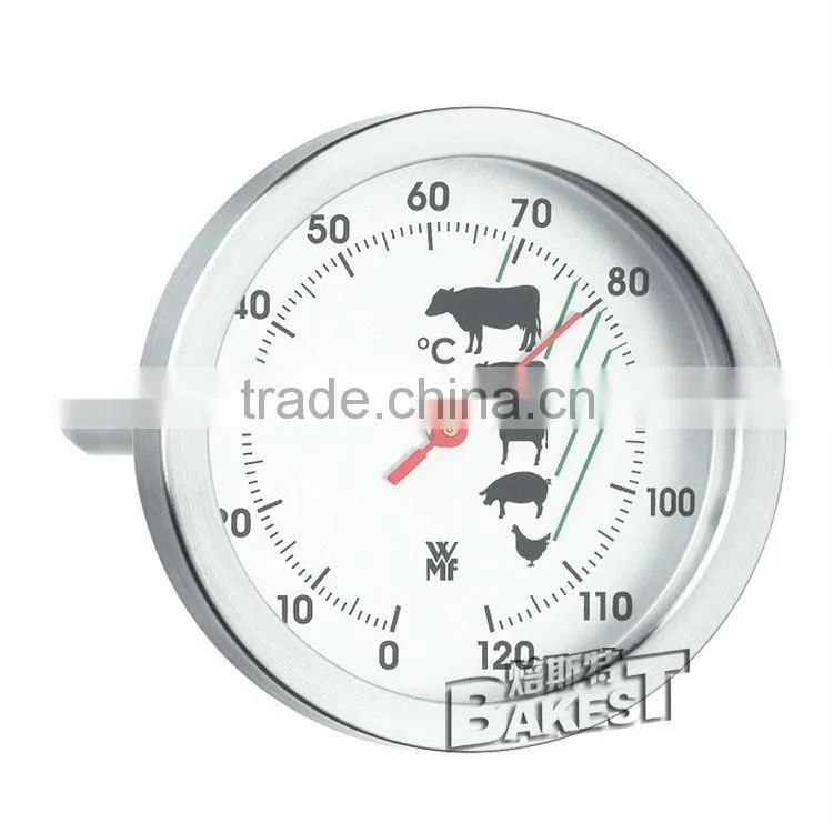 Q01 BAKEST stainless steel thermometer Hygrometer with probe/roast thermometer/food measuring apparatus