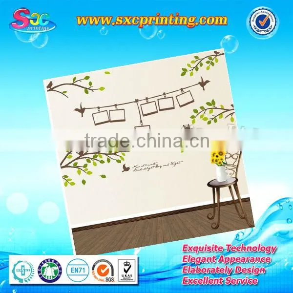Customized tree wall sticker , wall decor stickers made in China , China sticker