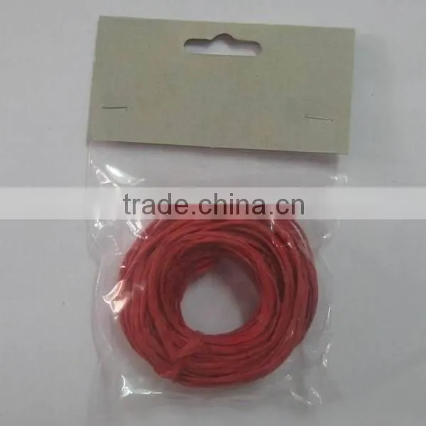 HOT SALE Black Paper Raffia Ribbon Cords Spool, Paper Raphia Cord