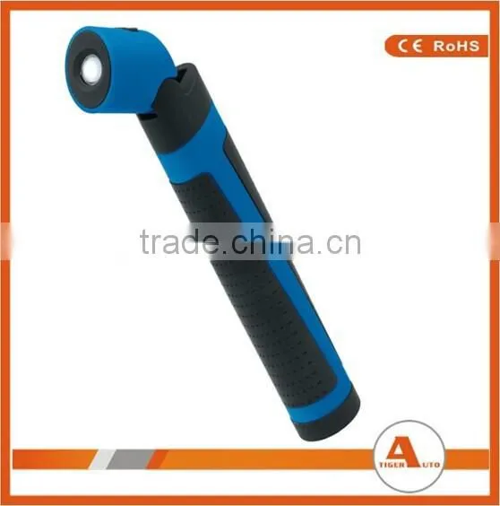 High Quality Extenable body lamp Battery led work lamp with foldable torch
