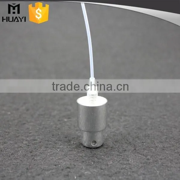mini aluminium crimp spray pump with collar for perfume