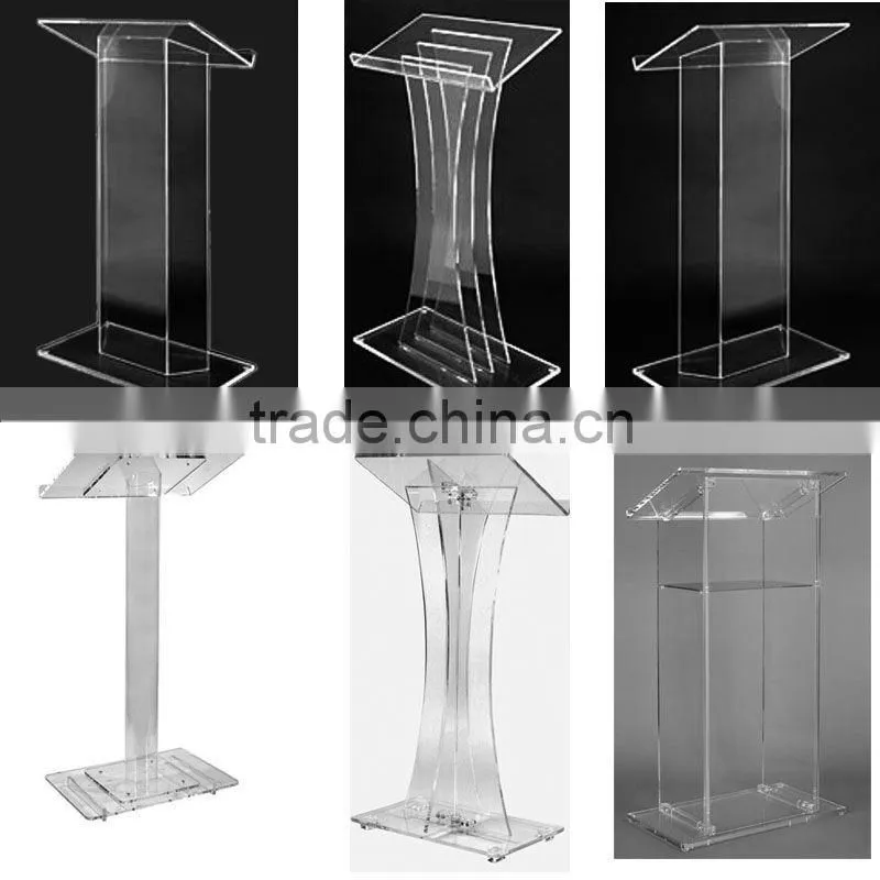 High-Quality Acrylic Pulpit display