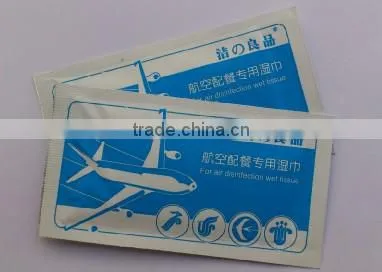 Very Popular Disposable Single Piece Airline Towel,Airline Wet Wipe With Factory Price