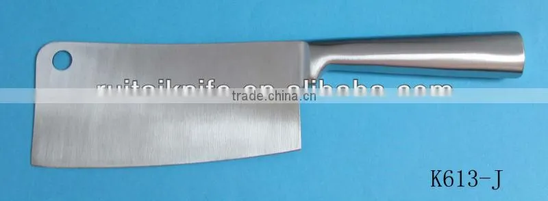cleaver and slicing knife with PP handle