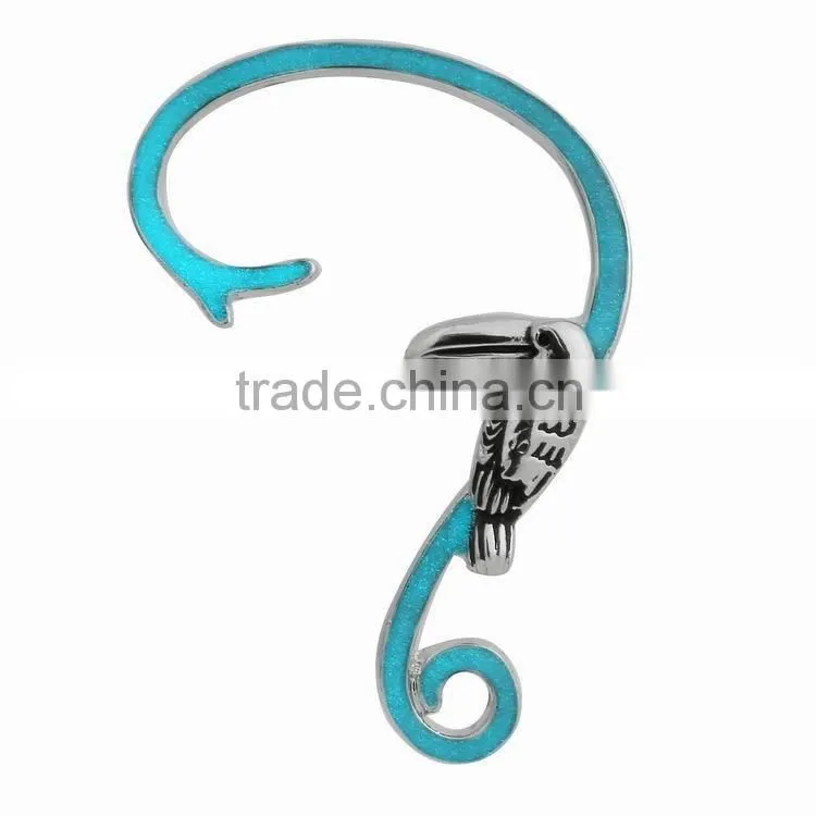 woodpecker glow in the dark made in china no hole earring