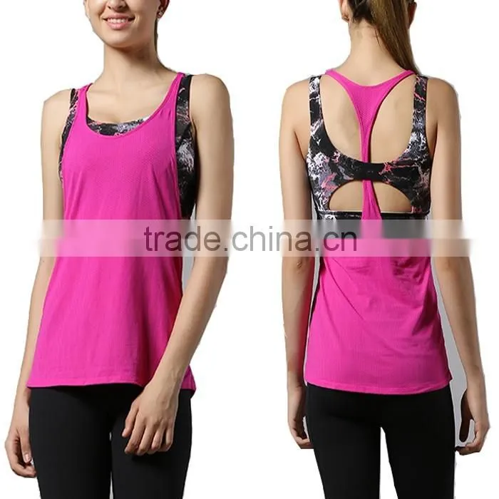 Low price singlet,tank top women fitness yoga tank tops