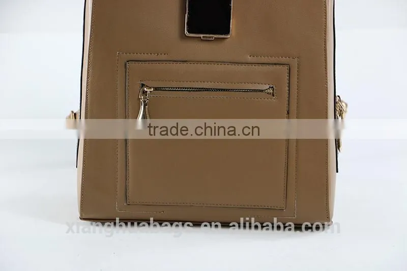 Women leather backpack from China supplier
