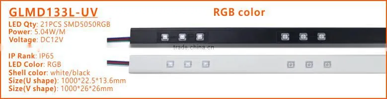 UL list 5050rgb second generation led Window border light GLMD133L-UV