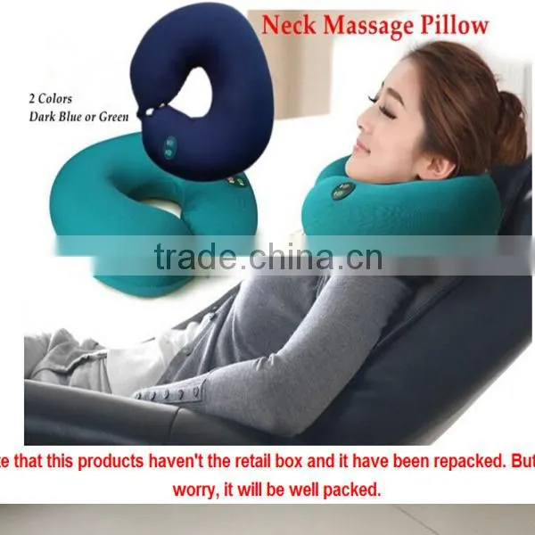 Electric home use Head Shoulder Back Body Neck Kneading vibration Massage pillow