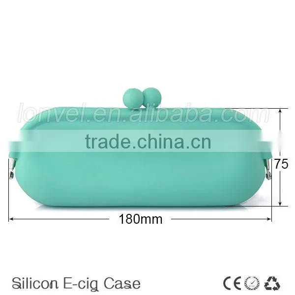 185mm L 100mm W big e-cig case silicone 2014 newest!
