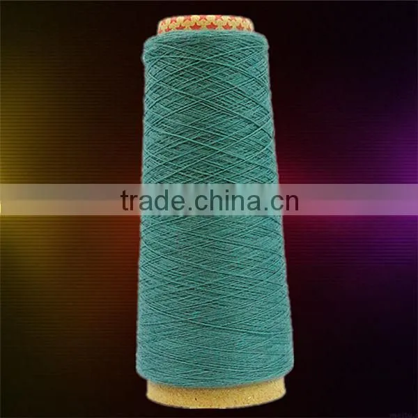 60/40 wool polyester blended yarn for knitting and weaving