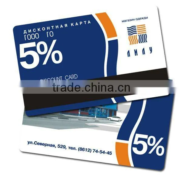 Barcode RFID Cards Stripe Card Plastic Card