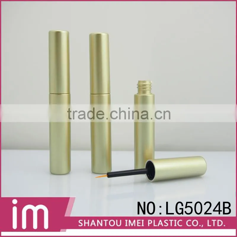 elegant new clear empty gold mascara tube