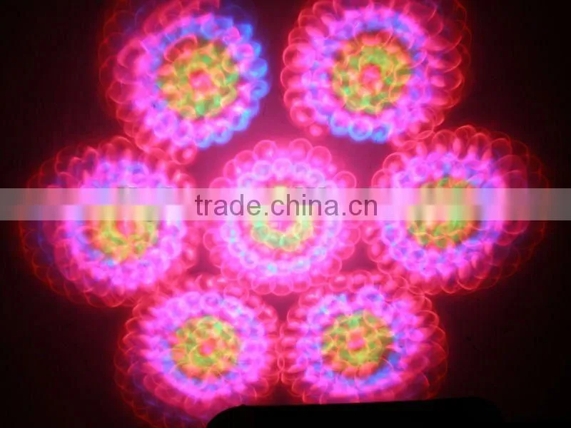 Moon Flower LED Beam Effect Light with 252pcs x 5mm