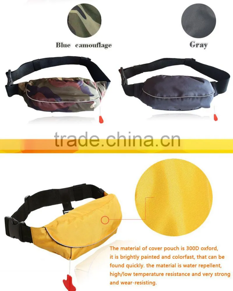 fashional safety men&women automatic inflatable life jacket