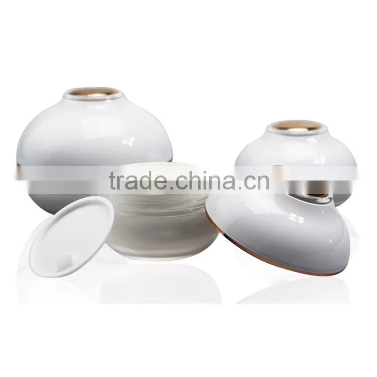 HOT acrylic cosmetic colorful jar