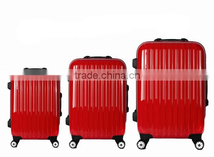ABS travel trolley luggage bag PC travel trolley luggage case