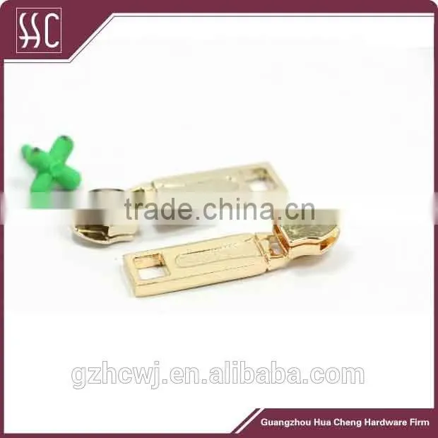 rectangle nicke zipper puller, metal fittings of zipper puller, fancy design handbag zipper puller