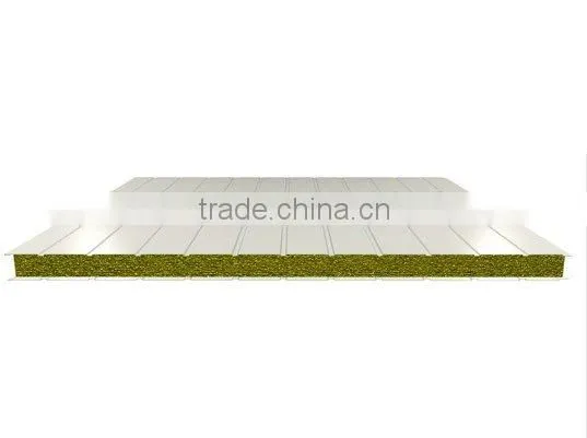 Prefab house roofing fire and warm Polystyrene(EPS) Sandwich Panel
