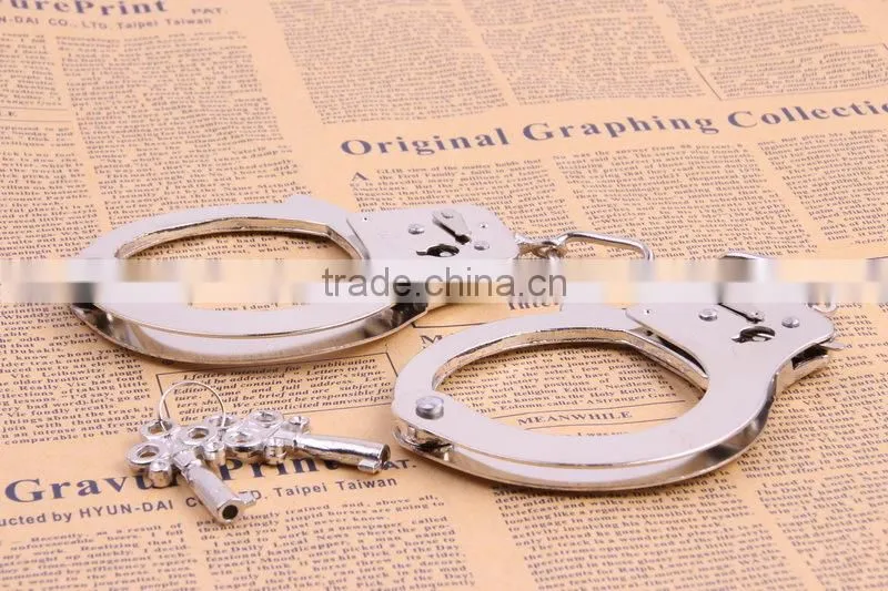 stainless steel handcuff for sex toys game